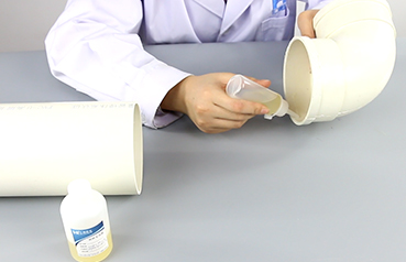 PVC管粘接 PVC管粘接