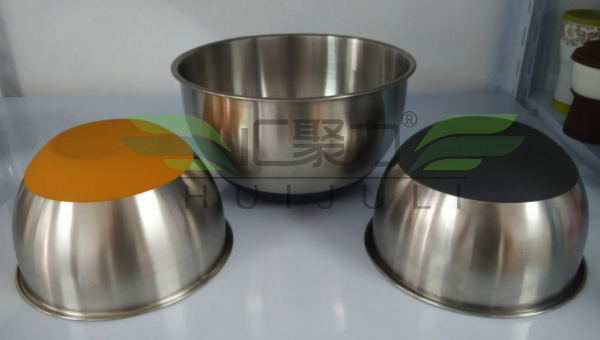 HJL-216热硫化胶水解决液态硅胶包不锈钢脱胶难题